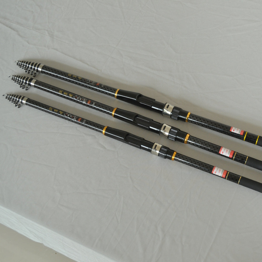 Carbon fishing rod pole