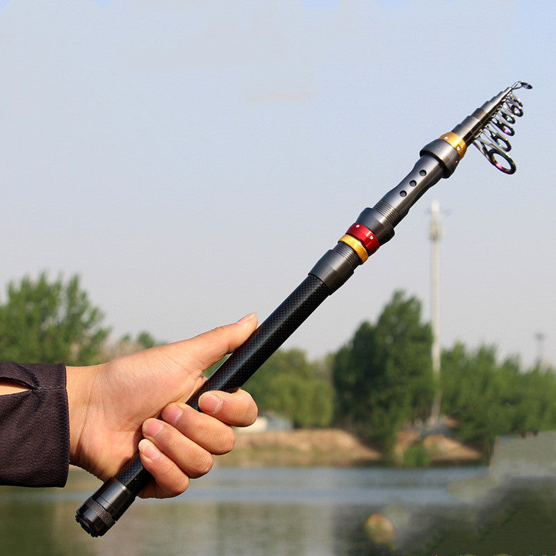 Carbon mini sea fishing rod