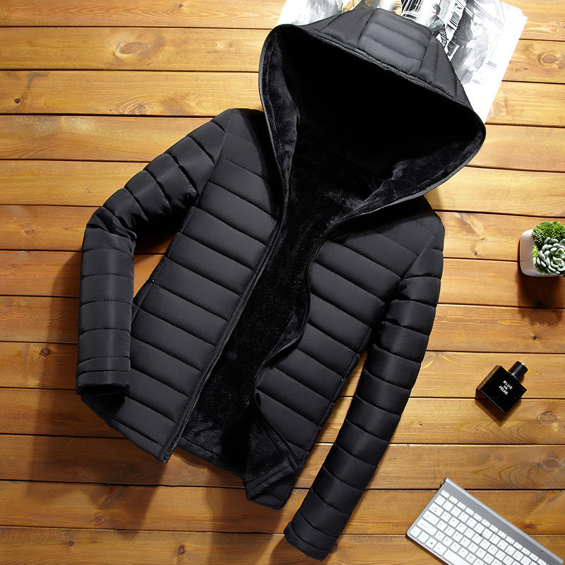 Men's Winter Short Padded Slim Jacket