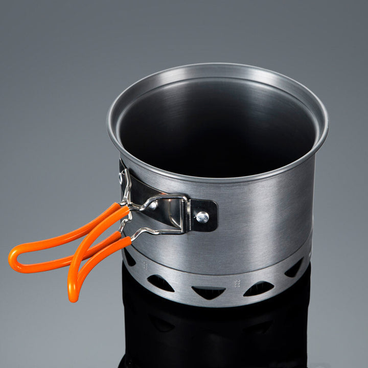 Outdoor Heat-collecting Single-pot Camping Cookware