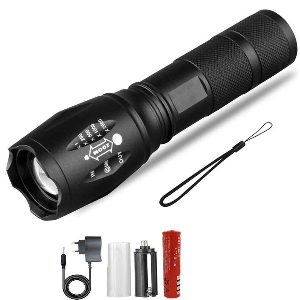 Strong Waterproof Super Bright Flashlight