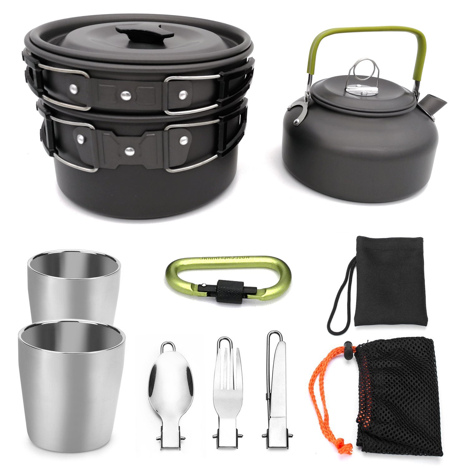 Outdoor Camping Cookware Cutlery Utensils Set