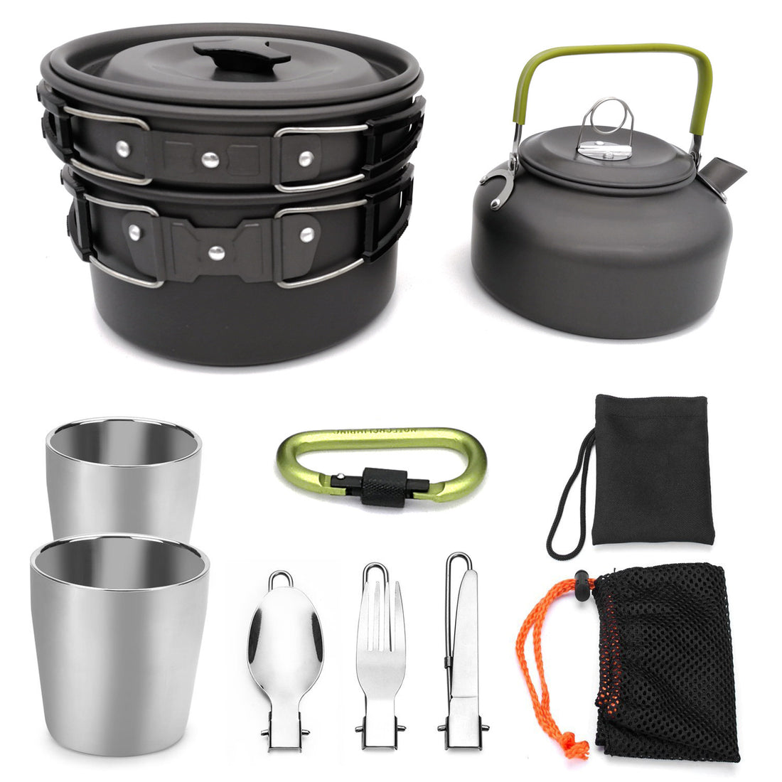 Outdoor Camping Cookware Cutlery Utensils Set