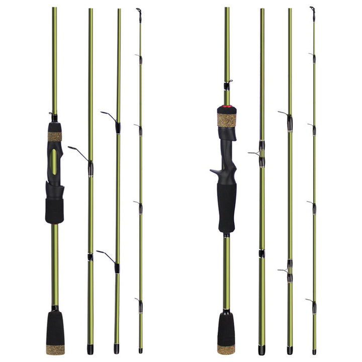 4 section fishing rod