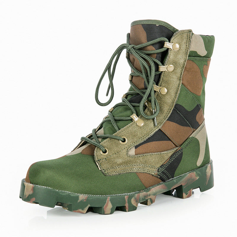 High Top Tactical Wear Resistant Hiking Boots