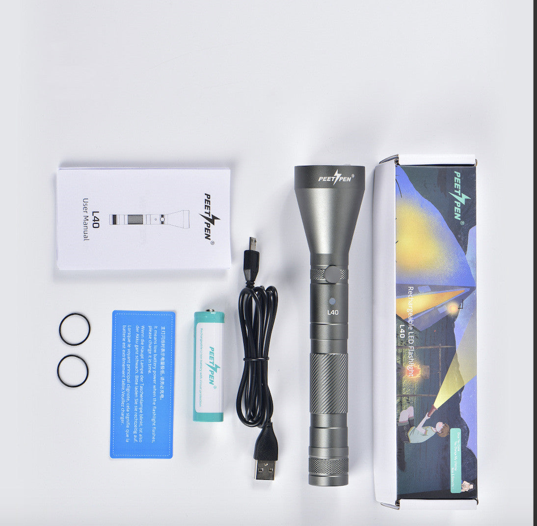 Long Range Outdoor Camping Portable Flashlight