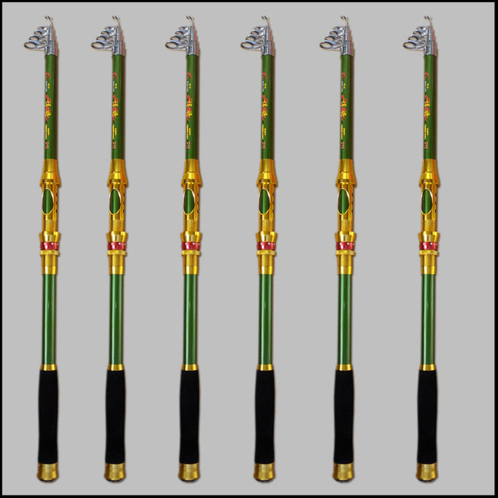 Glass steel fishing rod