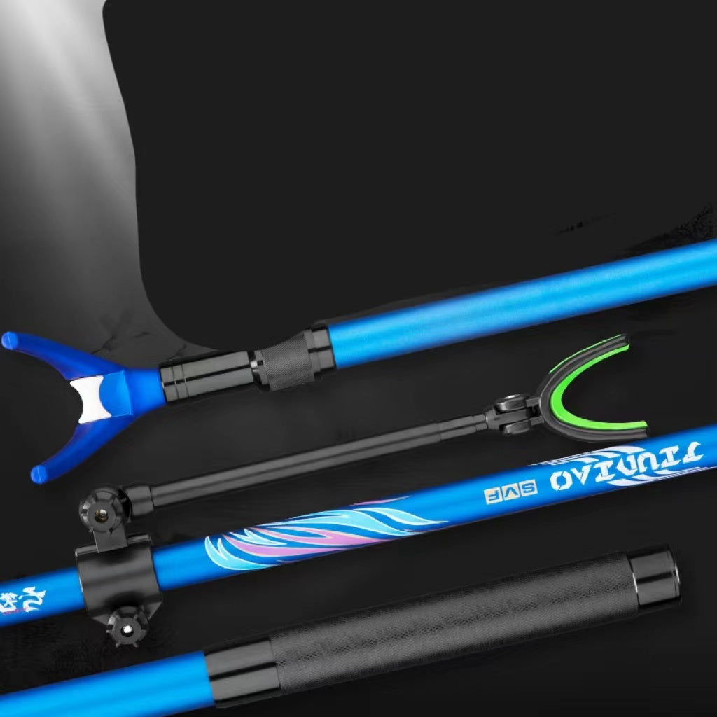 Carbon Battery Support Fishing Rod