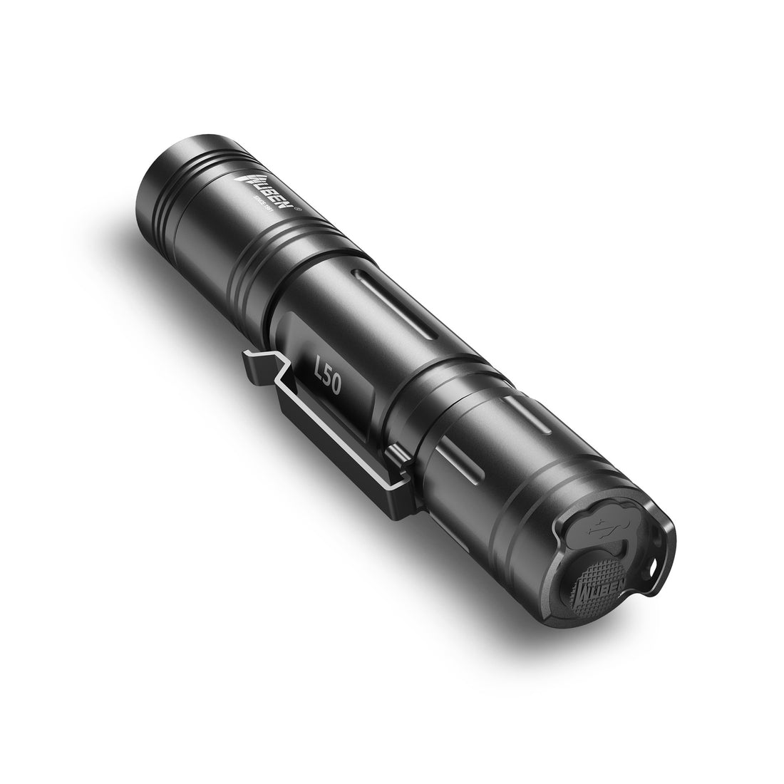 Outdoor Camping USB Rechargeable Glare Flashlight