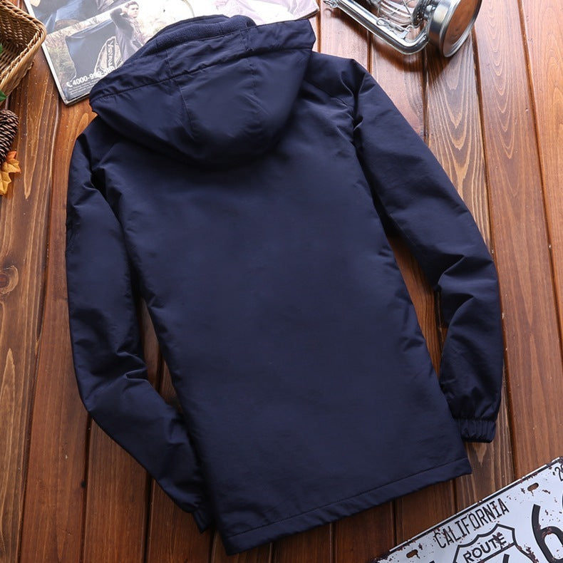 Outdoor mountaineering velvet jacket