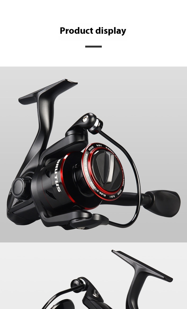 Lure Fishing Telescopic Spinning Reel