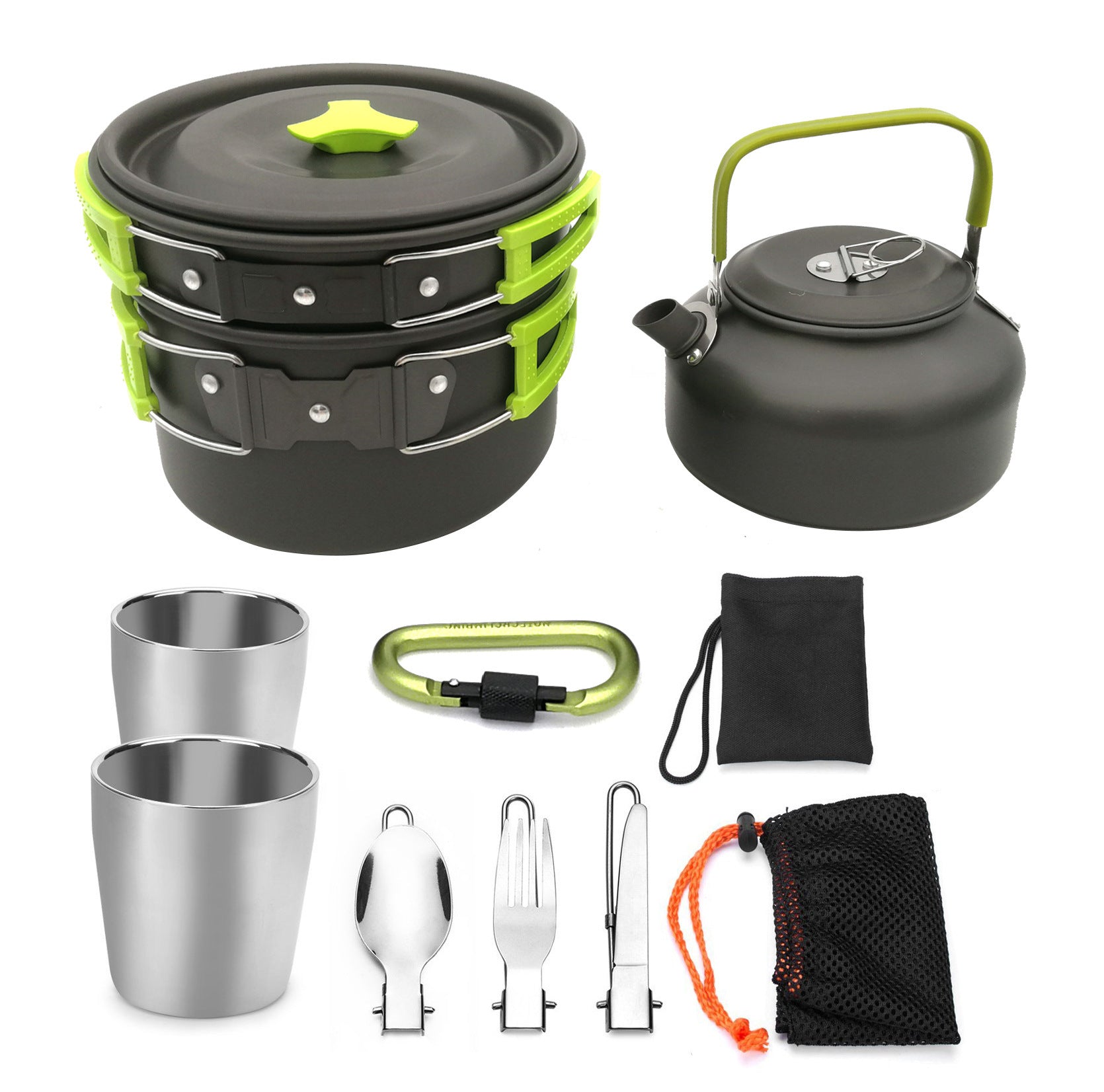 Outdoor Camping Cookware Cutlery Utensils Set