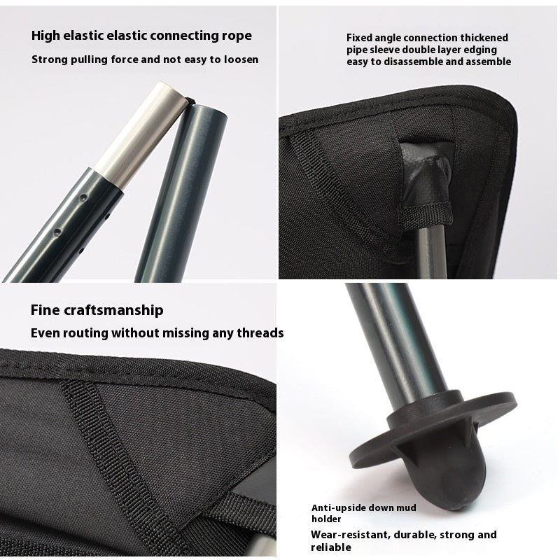 Outdoor Camping Aluminum Folding Chair