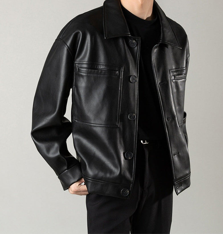 Motorcycle Autumn Leather Jacket