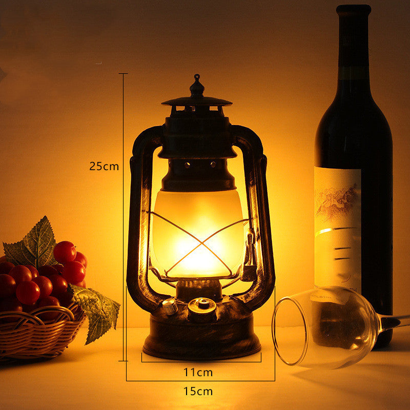 Retro Horse Outdoor Camping Kerosene Lamp