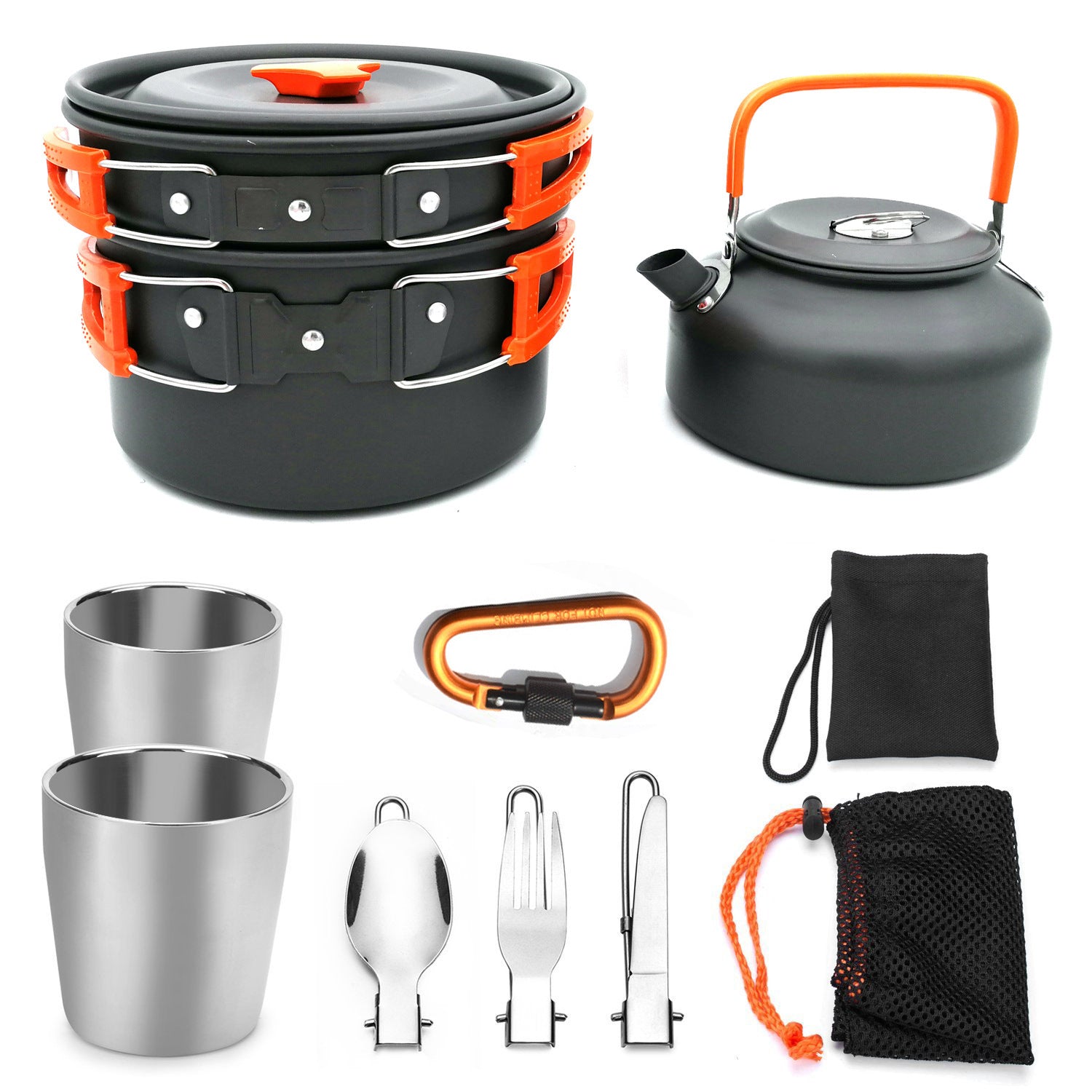 Outdoor Camping Cookware Cutlery Utensils Set