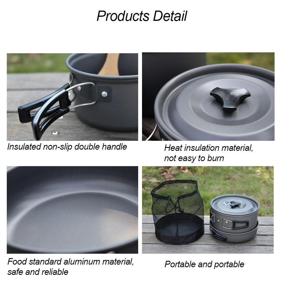 Outdoor Camping Cookware Tableware