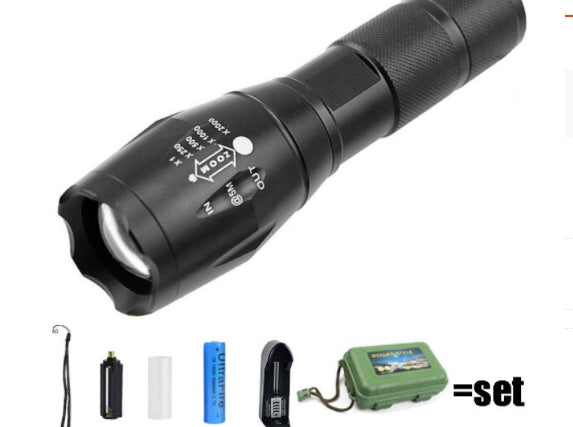 Strong Waterproof Super Bright Flashlight