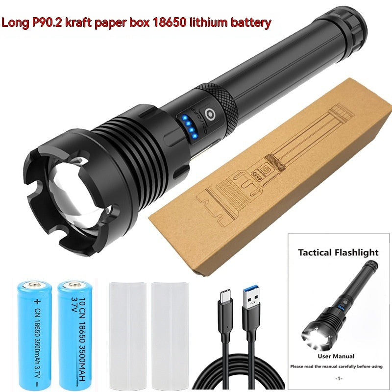 Outdoor Camping Emergency Rechargeable Flashlight