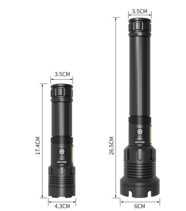 Outdoor Camping Emergency Rechargeable Flashlight