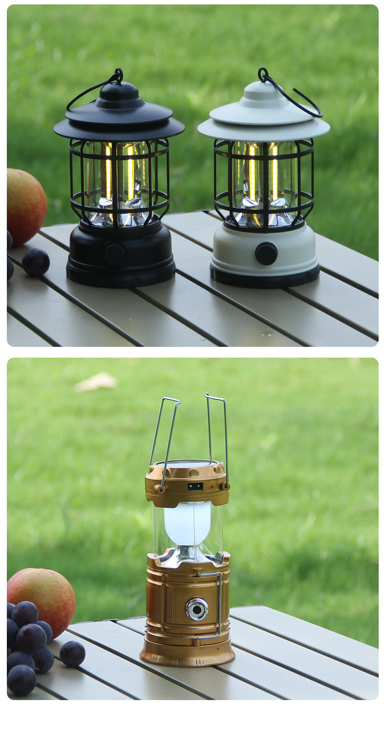 Outdoor Revolving Camping Lantern