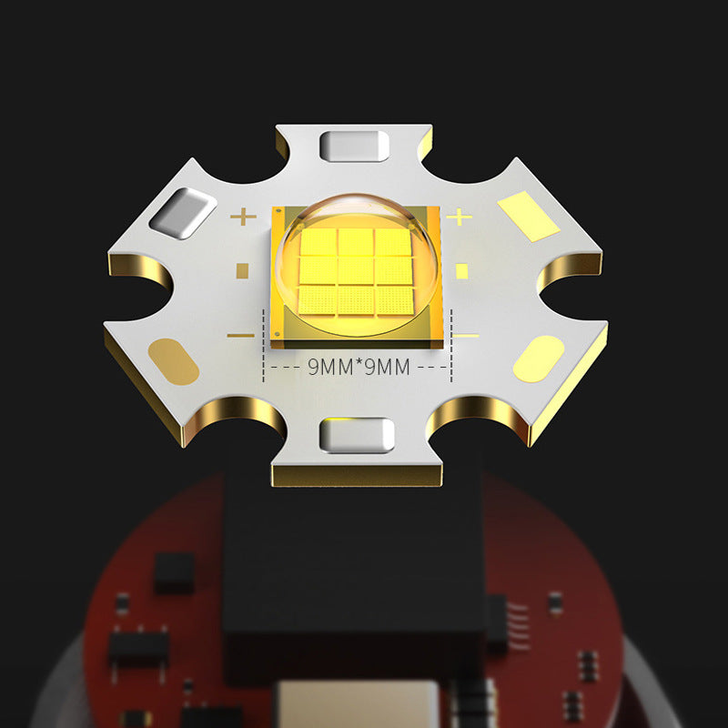 USB Charging Electric Display Camping Flashlight