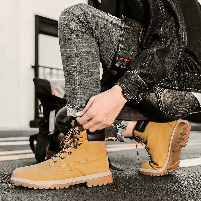 High-top Outdoor Hiking Men's Shoes